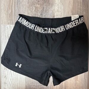 Under Armour Women's Black Athletic Shorts